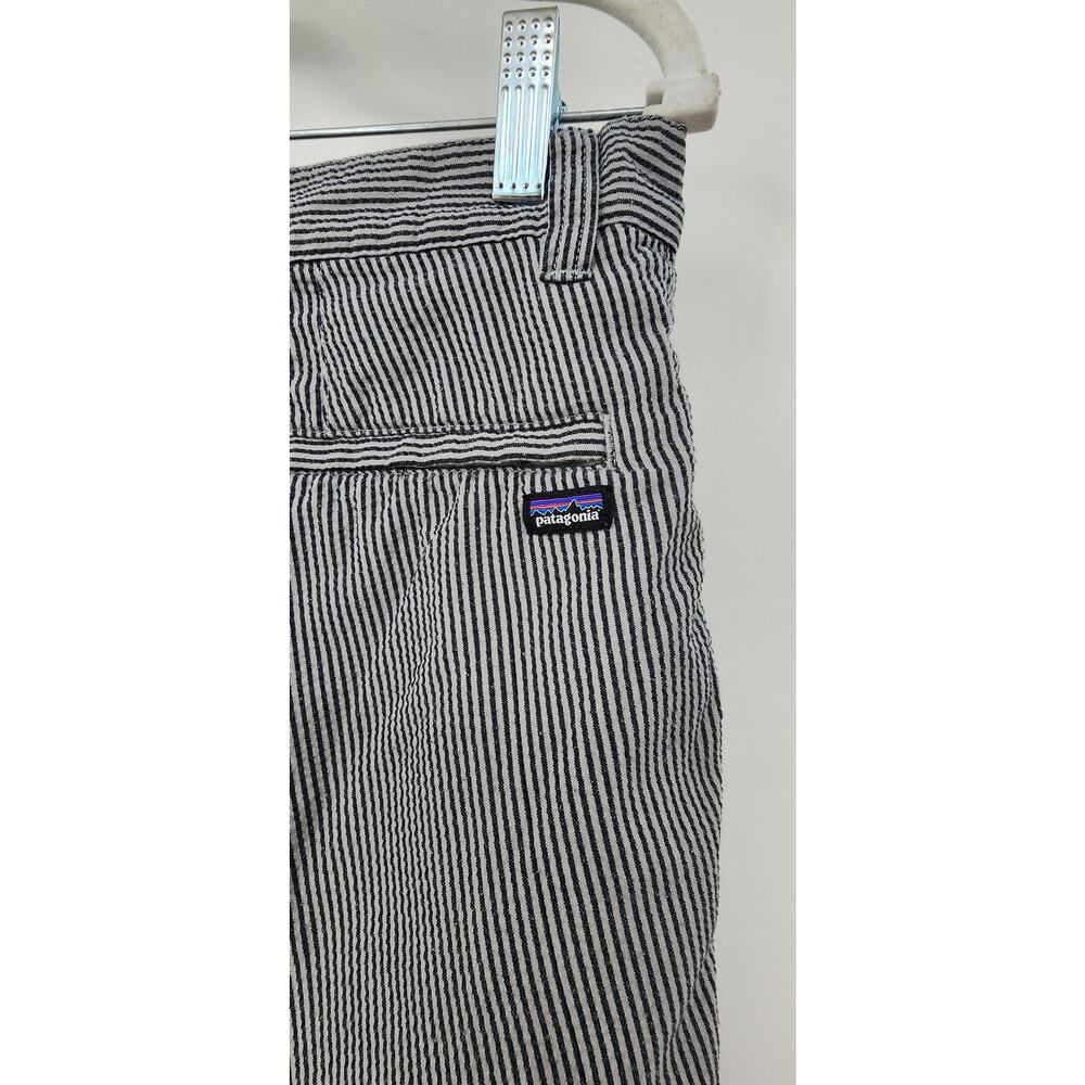 Men's Patagonia Cotton M's Puckerware Shorts Size 32 Black Grey - Picture 8 of 10